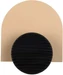 present time Wandhaken Single Knob, MDF, Soft brown, Eigenschaften