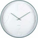 Karlsson Wanduhr Ayuno Ø 40 cm, Blau, Form: Rund