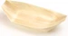 Sier Fingerfood-Schalen Holzboot 11 x 21.5 cm, 50 Stück