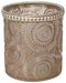 Chalet Windlicht Limay 8 cm, Glas, Weiss