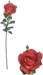 Chalet Kunstblume Rose 66 cm, Rot