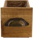 Chalet Aufbewahrungskiste mit Einsatz 12 x 12 x 12 cm, Braun