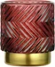 EGLO Windlicht Bezamby Dunkelrot/Gold
