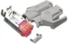 Wirewin Stecker RJ45 Hirose TM21 50 Stück, Grau