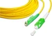 Lightwin LWL-Patchkabel LSH/APC-SC/APC, Singlemode, Simplex, 5m