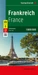 Frankreich, Straßenkarte 1:800.000, freytag & berndt