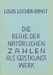 Die Reihe der natürlichen Zahlen als Geist-Kunstwerk