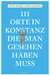 111 Orte in Konstanz, die man gesehen haben muss