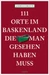 111 Orte im Baskenland, die man gesehen haben muss