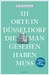 111 Orte in Düsseldorf, die man gesehen haben muss