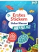 Erstes Stickern Metallic Unter Wasser