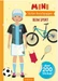 Mini-Sticker-Anziehpuppen Beim Sport